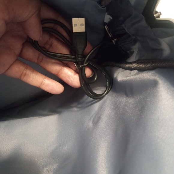 Cow Print Large Bag, Laptop Bag, Diaper Bag - Picture 3 of 5